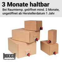 Bag-in-Box Carton 1,5 Liters I 130x85x190 mm I FEFCO 0713