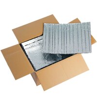 Faltkarton mit mehrlagiger Isolierfolie | 290x210x90 mm |...