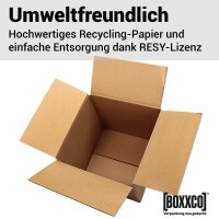 Faltkarton 200x150x150 mm einwellig | Versandkarton