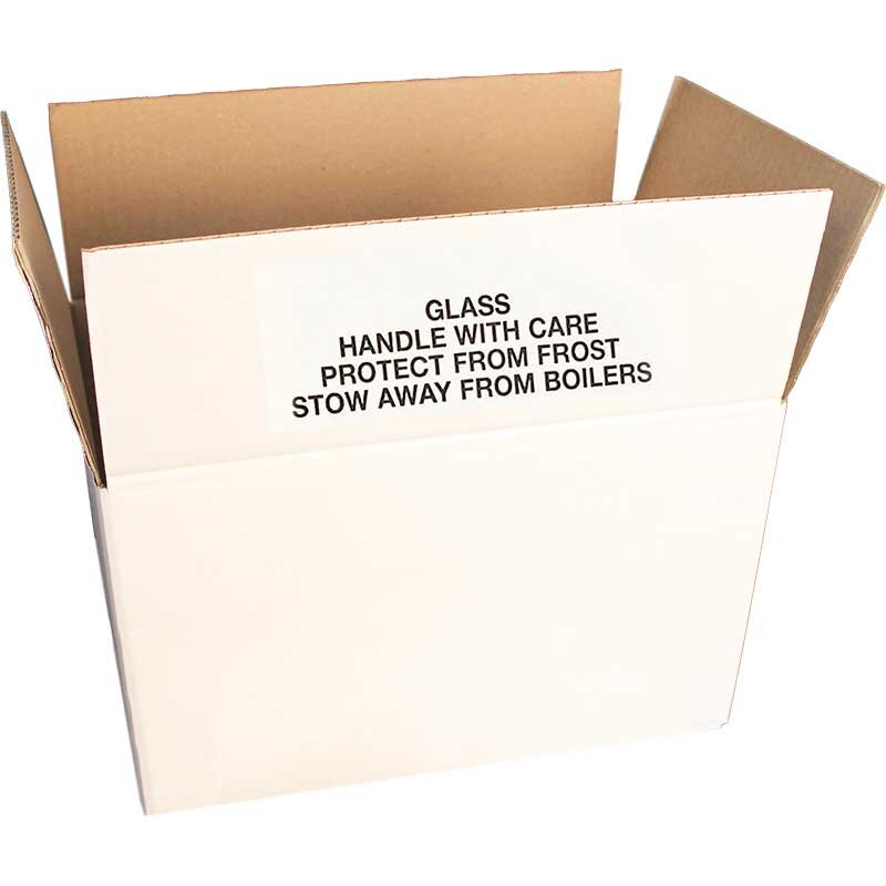 Export Bottle Carton without Dividers | 12 Bottles 0,75 L | 320x240x330 mm