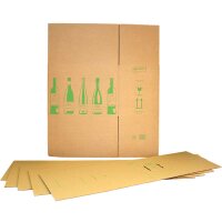 ECOLINE Flaschenkarton | 15 Flaschen 0,75 L | 524x305x368 mm