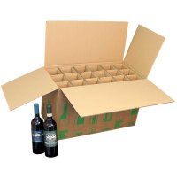ECOLINE Flaschenkarton | 18 Flaschen 0,75 L | 628x305x368...
