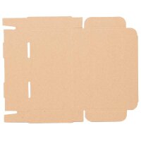 Faltkarton 225x115x30 mm einwellig braun | Versandkarton Transportverpackung