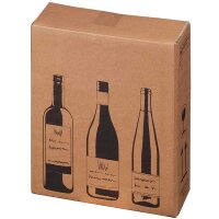 PREMIUM Flaschenversandkarton für 9 Flaschen (0,75 -...