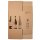 PREMIUM Bottle Shipping Box for 15 Bottles (0.75 - 1L) | 524x305x368 mm | Wine Box