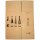 PREMIUM Bottle Shipping Box for 2 Bottles (0.75 - 1L) | 204x108x368 mm | Wine Box