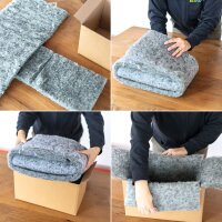 Folding Carton with Fleece Inlay | 400x300x250 mm | 30 Liters
