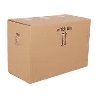 BOXXwell Flaschenkarton ohne Gefache | 18 Flaschen 0,75 -...